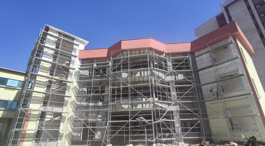 BALKAN ONKOLOJİ HASTANESİ EK BİNA İNŞAATI SÜRÜYOR