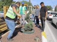 EDİRNE DE PEYZAJ ÇALIŞMALARI DEVAM EDİYOR