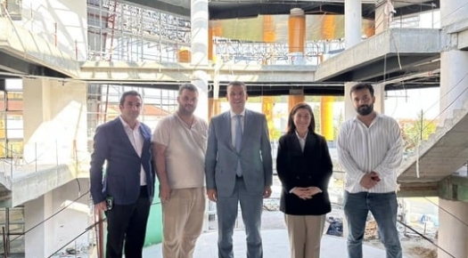 MİLLETVEKİLİ AKSAL, EDİRNE İL HALK KÜTÜPHANESİ İNŞAATINI YERİNDE İNCELEDİ