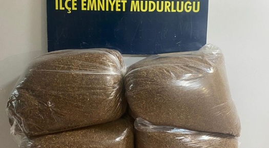 120KG KAÇAK TÜTÜN ELE GEÇİRİLDİ