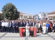 CHP’NİN 102. KURULUŞ YIL DÖNÜMÜ EDİRNE’DE TÖRENLE KUTLANDI