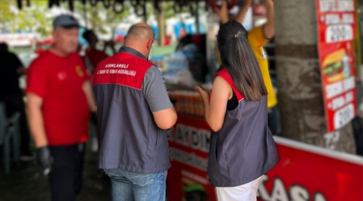 KIRKLARELİ’NDE GIDA İŞLETMELERİ DENETLENDİ