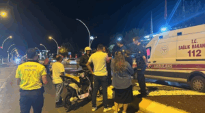 ATATÜRK BULVARI’NDA KAZA: 1 YARALI