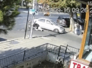 ÇORLU’DA OTOMOBİL VE MOTOSİKLET ÇARPIŞTI