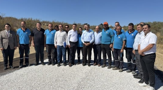 EDİRNE’DE 16 KİLOMETRELİK YOL ASFALTLANIYOR