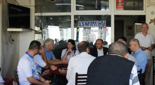 BAŞKAN GENCAN, ESNAF VE VATANDAŞLARLA BULUŞTU