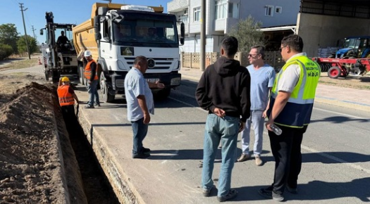 HAVSA’DA ELEKTRİK HATLARI YER ALTINA ALINIYOR