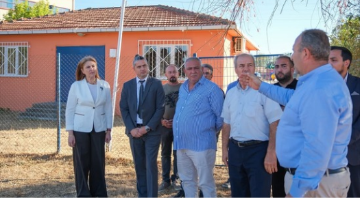 LALAPAŞASPOR İÇİN SPOR SAHASI GÖRÜŞMESİ