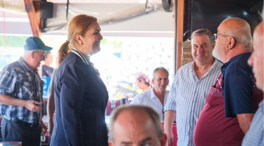 BELGİN İBA İSKENDER KÖY’DE VATANDAŞLARLA BULUŞTU