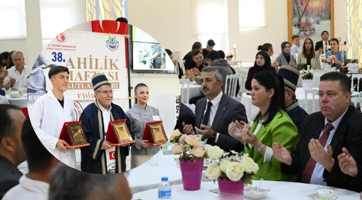 AHİLİK HAFTASI’NDA KUŞAK TÖRENİ