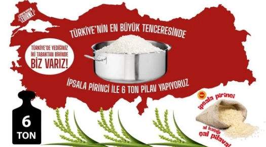 TÜRKİYE’NİN EN BÜYÜK TENCERESİNDE 6 TON PİLAV PİŞİRİLECEK