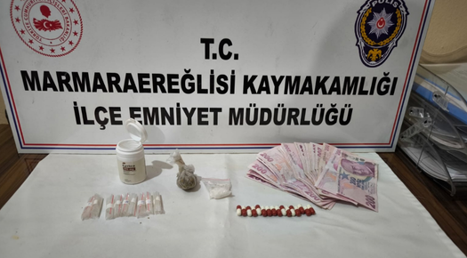 UYUŞTURUCUYLA YAKALANAN SÜRÜCÜYE GÖZALTI