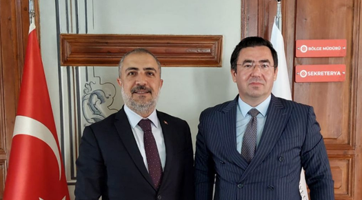 BAŞSAVCI SARICA’DAN BÖLGE MÜDÜRÜ ARAR’A ZİYARET