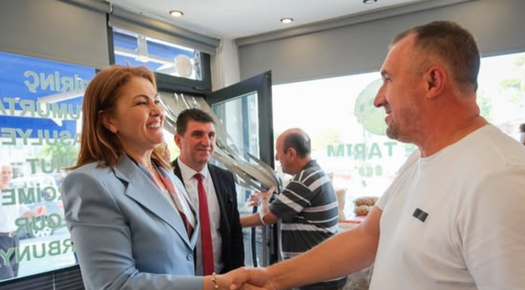 İPSALA’DA FESTİVAL ÖNCESİ İBA’DAN ESNAFA ZİYARET