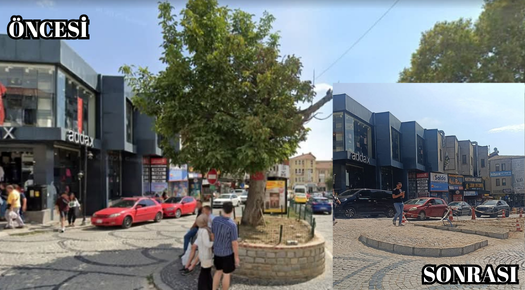 EDİRNE’DE RİSK OLUŞTURAN CEVİZ AĞACI KALDIRILDI