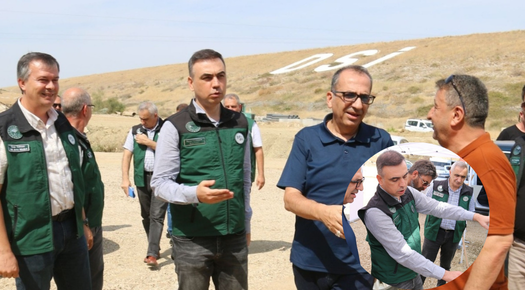 EKİNCİ, ÇAKMAK BARAJI’NDA İNCELEME YAPTI