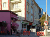 EDİRNE KIYIK’TA ÇARŞIYA GİDİŞ YOLU KAPALI