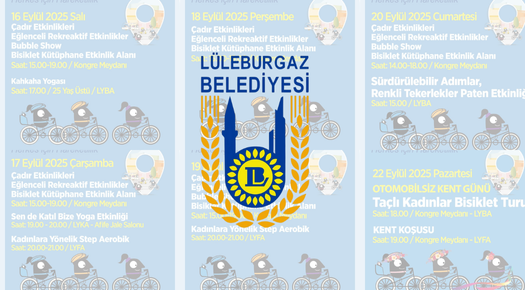 AVRUPA HAREKETLİLİK HAFTASI 2025 LÜLEBURGAZ’DA BAŞLIYOR