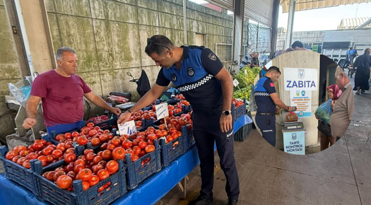 LÜLEBURGAZ BELEDİYESİ’NDEN PAZARDA DENETİM