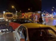 EDİRNE’DE ZİNCİRLEME KAZA: SÜRÜCÜ OLAY YERİNDEN KAÇTI!