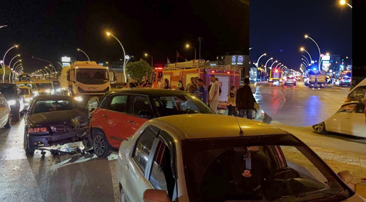 EDİRNE’DE ZİNCİRLEME KAZA: SÜRÜCÜ OLAY YERİNDEN KAÇTI!