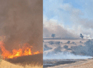 EDİRNE’DE ANIZ YANGINI BÜYÜMEDEN SÖNDÜRÜLDÜ