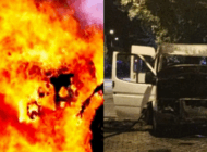 KIRKLARELİ’NDE HAFİF TİCARİ ARAÇTA YANGIN ÇIKTI!