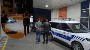 TRAFİKTE ARACINDAN HAVAYA ATEŞ AÇTI