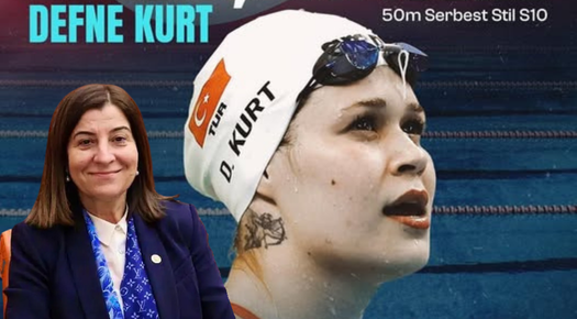 AKP MİLLETVEKİLİ FATMA AKSAL’DAN DEFNE KURT’A TEBRİK