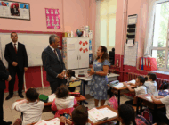 VALİ SEZER, İNÖNÜ İLKOKULUNU ZİYARET ETTİ