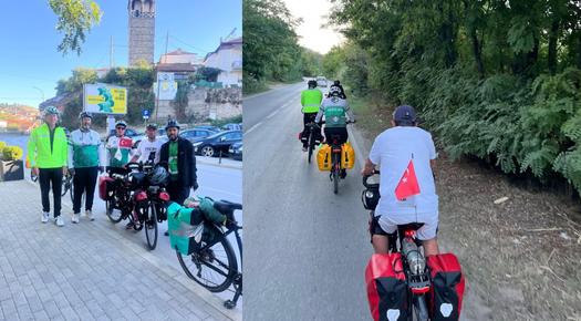 YEŞİLBİS, BAĞIMLILIKTA MÜCADELE İÇİN 500 KM PEDAL ÇEVİRDİ!