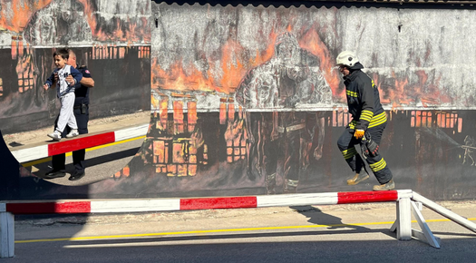 İTFAİYE HAFTASI’NDA MİNİKLERDEN ZİYARET