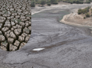 ŞERBETTAR GÖLETİ KURAKLIK NEDENİYLE TAMAMEN KURUDU