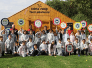 ÖĞRENCİLER ÇOCUK TARIM AKADEMİSİ’NDE FİDE DİKTİ