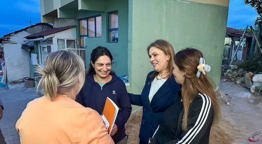 BELGİN İBA’DAN YENİİMARET MAHALLESİ ZİYARETİ