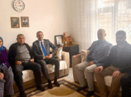 PINARHİSAR KAYMAKAMI, KIBRIS GAZİLERİNİ ZİYARET ETTİ