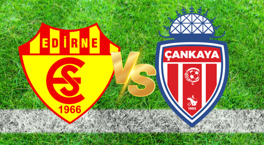 EDİRNESPOR EVİNDE ÜZGÜN: ÇANKAYA FK 1-0’LA YIKTI