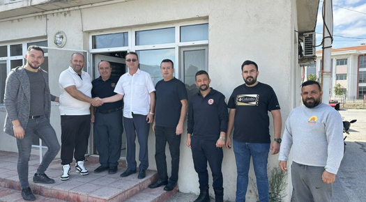 HAVSA BELEDİYE BAŞKANI İTFAİYE ERLERİNİ ZİYARET ETTİ