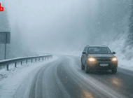 KOMŞUDA KAR ERKEN GELDİ!