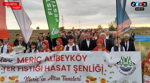ALİBEY KÖYÜ’NDE FISTIK FESTİVALİ COŞKUSU