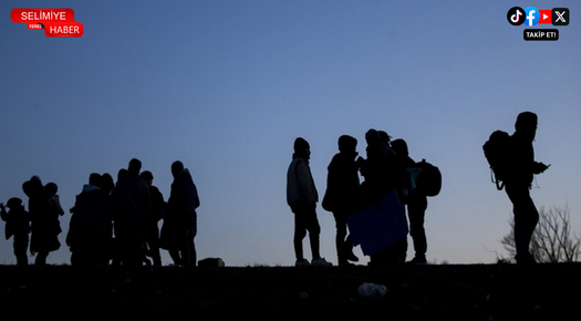 EDİRNE’DE 10 DÜZENSİZ GÖÇMEN YAKALANDI