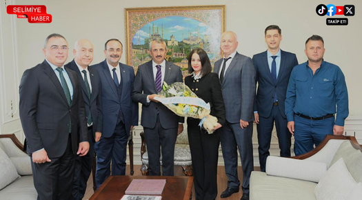 EDİRNE VALİSİ SEZER, PTT PERSONELİNİ KABUL ETTİ