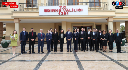 GENÇ BULGAR DİPLOMATLAR EDİRNE’DE