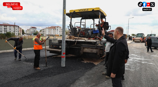 KIRKLARELİ’DE 6. CADDE’DE ASFALTLAMA ÇALIŞMALARI SÜRÜYOR
