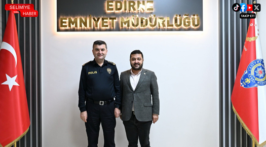 MİLLETVEKİLİ YAZGAN’DAN EMNİYET MÜDÜRÜNE ZİYARET