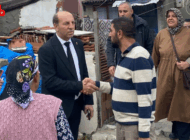 YAĞIŞTAN ETKİLENEN VATANDAŞLARA GEÇMİŞ OLSUN ZİYARETİ