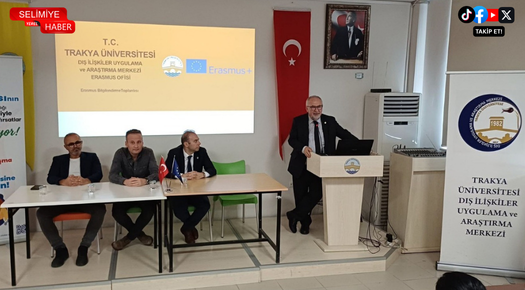 TRAKYA ÜNİVERSİTESİ’NDEN ERASMUS TOPLANTISI