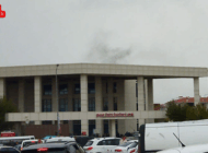 DEVLET HASTANESİNDE YANGIN ÇIKTI