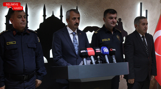 VALİ SEZER ASAYİŞ VE GÜVENLİK RAPORLARINI AÇIKLADI