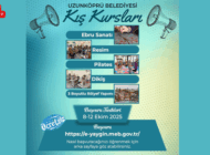 UZUNKÖPRÜ BELEDİYESİ, KIŞ KURSLARI BAŞLIYOR